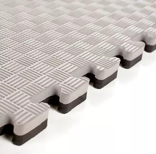 EVA-palamatto 25 mm – Harmaa/Musta | 1x1 m |