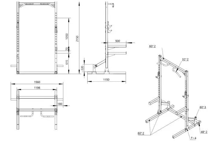 Half Rack Light - Recoil