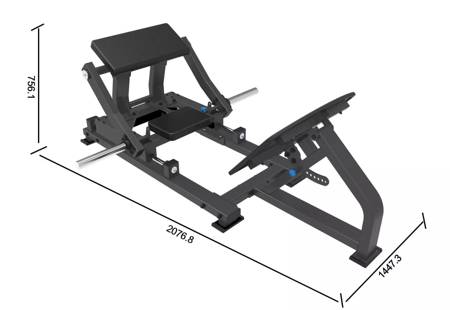 Säädettävä Hip Thrust - Recoil