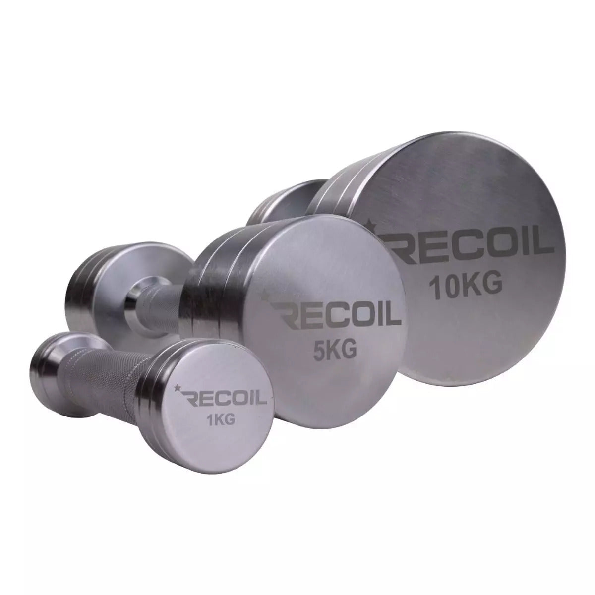 Recoil Kromikäsipainot 1–10 kg