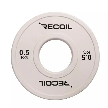 Korotuslevypainot Recoil Fractional - 0,5 - 2,5 kg, 50 mm