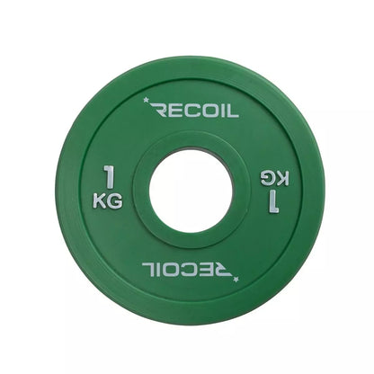 Korotuslevypainot Recoil Fractional - 0,5 - 2,5 kg, 50 mm