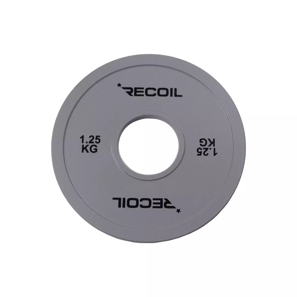 Kalibroidut teräslevypainot 1,25 - 25 kg, 50 mm - Recoil