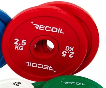 Korotuslevypainot Recoil Fractional - 0,5 - 2,5 kg, 50 mm