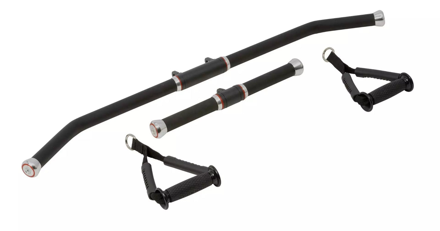 Master Fitness Taljalaite – Seinään kiinnitettävä, Teräs, Musta