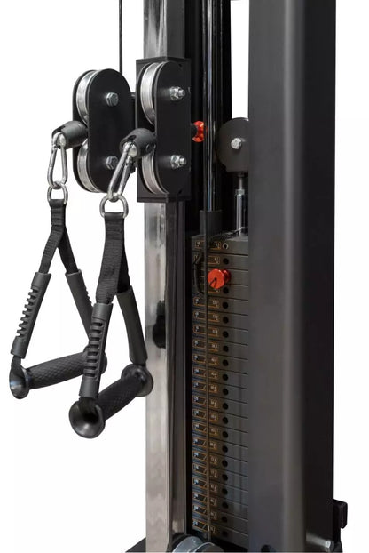 Master Fitness Taljalaite – Seinään kiinnitettävä, Teräs, Musta