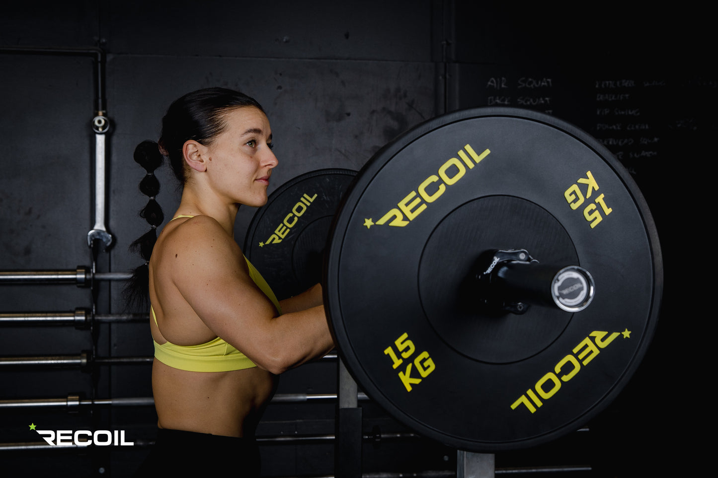 Bumper Plates Musta Pro – Recoil