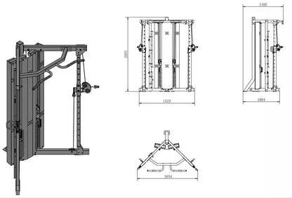 Kompakti Ristikkäistalja – Recoil