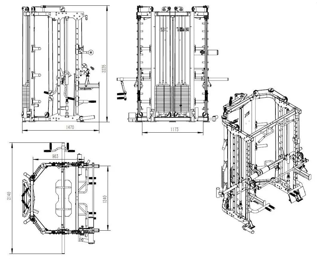 Multirack Black - Recoil