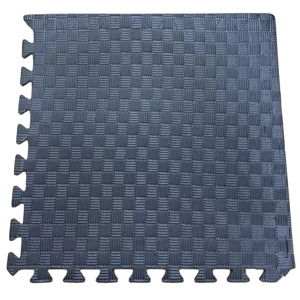 Palapelimatto EVA 50 x 50 x 1 cm Musta (4 kpl)