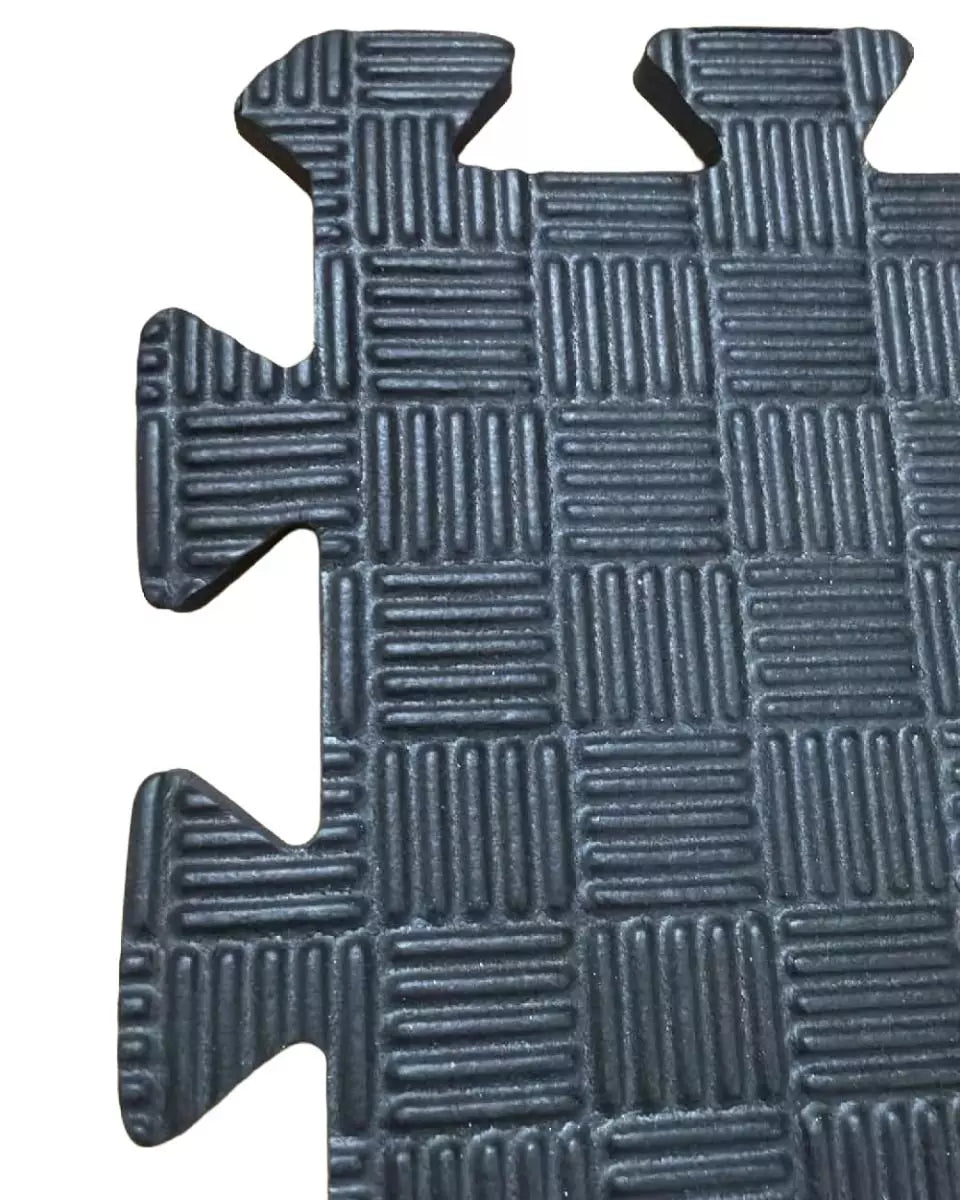 Palapelimatto EVA 50 x 50 x 1 cm Musta (4 kpl)