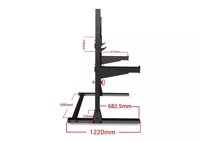 Recoil Rack Half Rack Premium - Recoil – Gymir