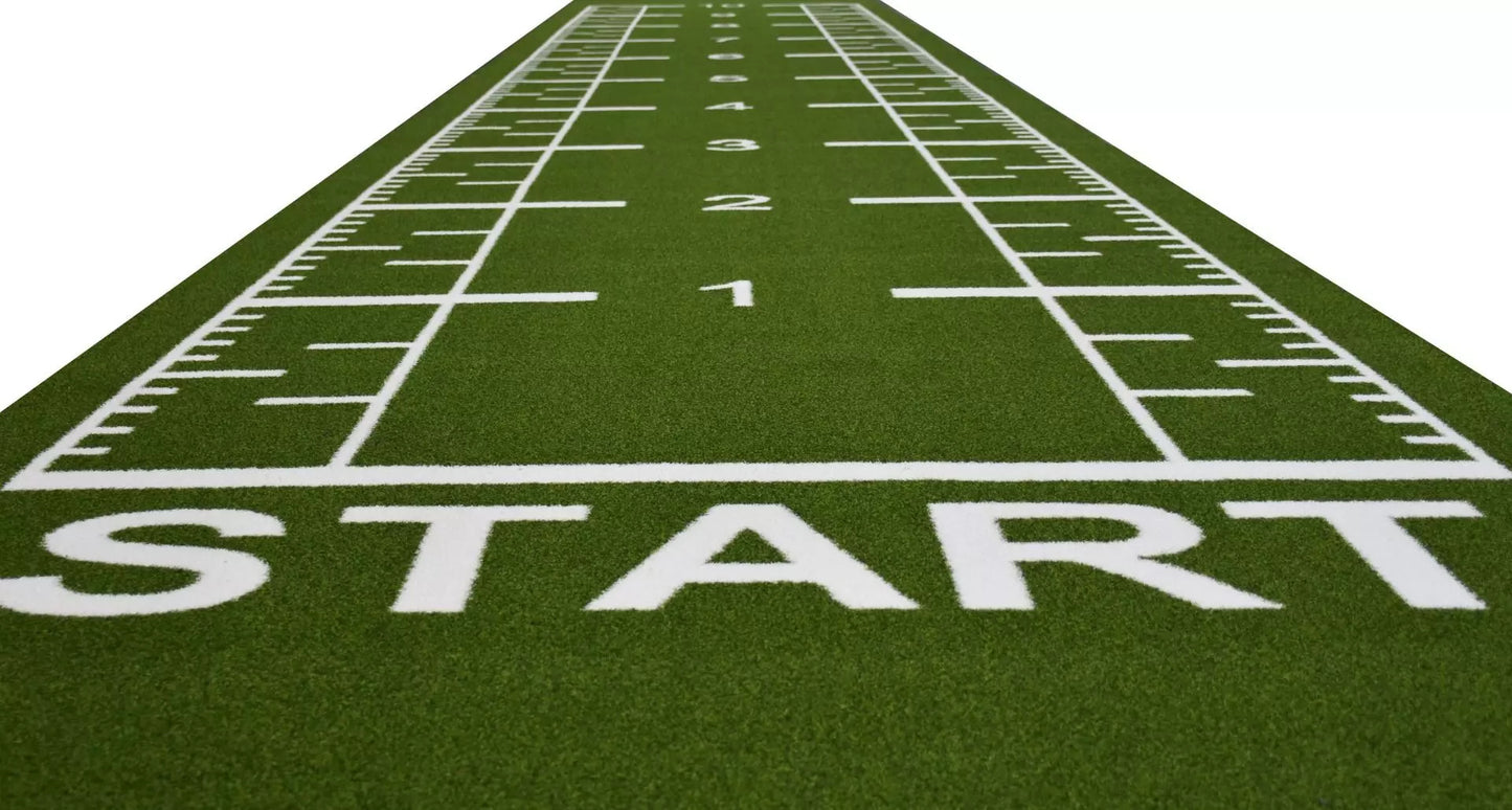 Numeroitu ruohomatto – 2 x 12 m – Vihreä