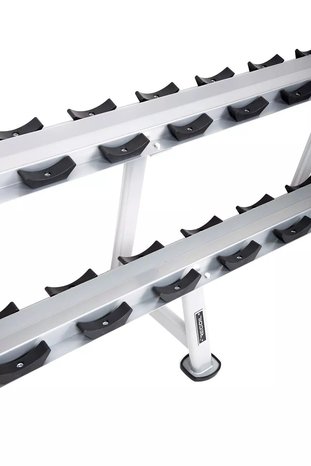 Recoil Käsipainosetti 10 paria telineellä (2,5–40 kg)