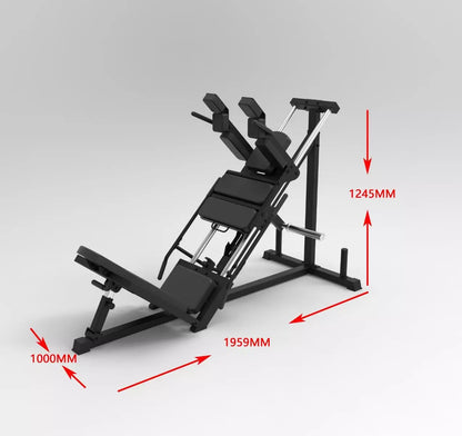 Jalkaprässi / Hack-kyykky Basic - Recoil