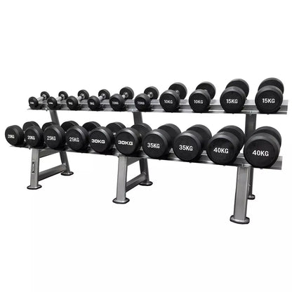 Recoil Käsipainosetti 10 paria telineellä (2,5–40 kg)