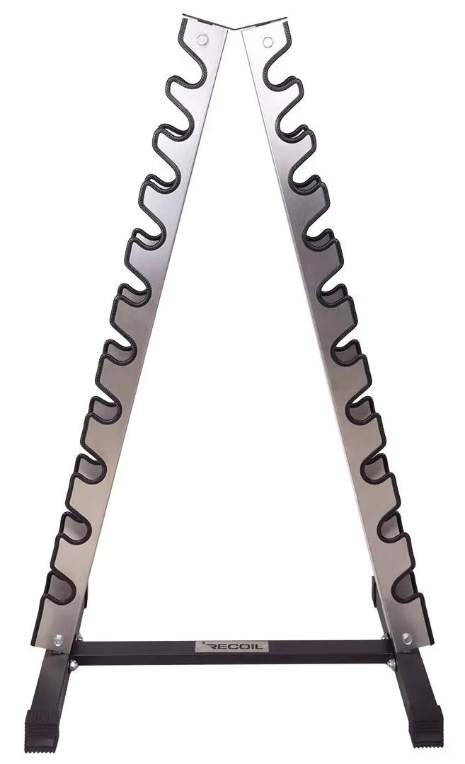 Käsipainoteline 10 Parille (1–10 kg), Ruostumatonta terästä - Recoil