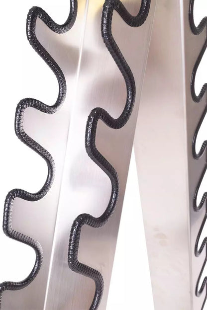 Käsipainoteline 10 Parille (1–10 kg), Ruostumatonta terästä - Recoil