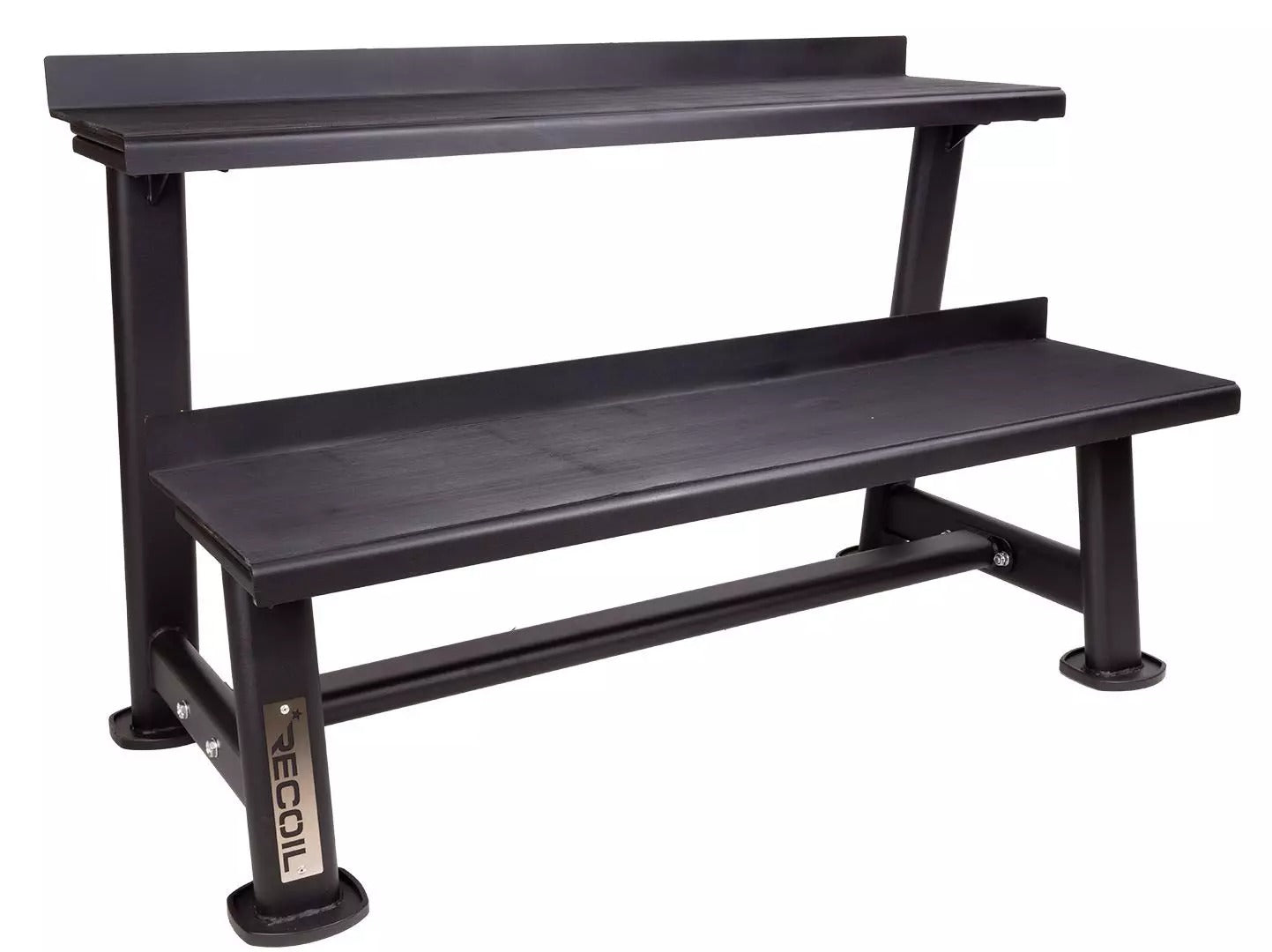 Teline hex-käsipainoille ja kahvakuulille – 2 tasoa – Recoil