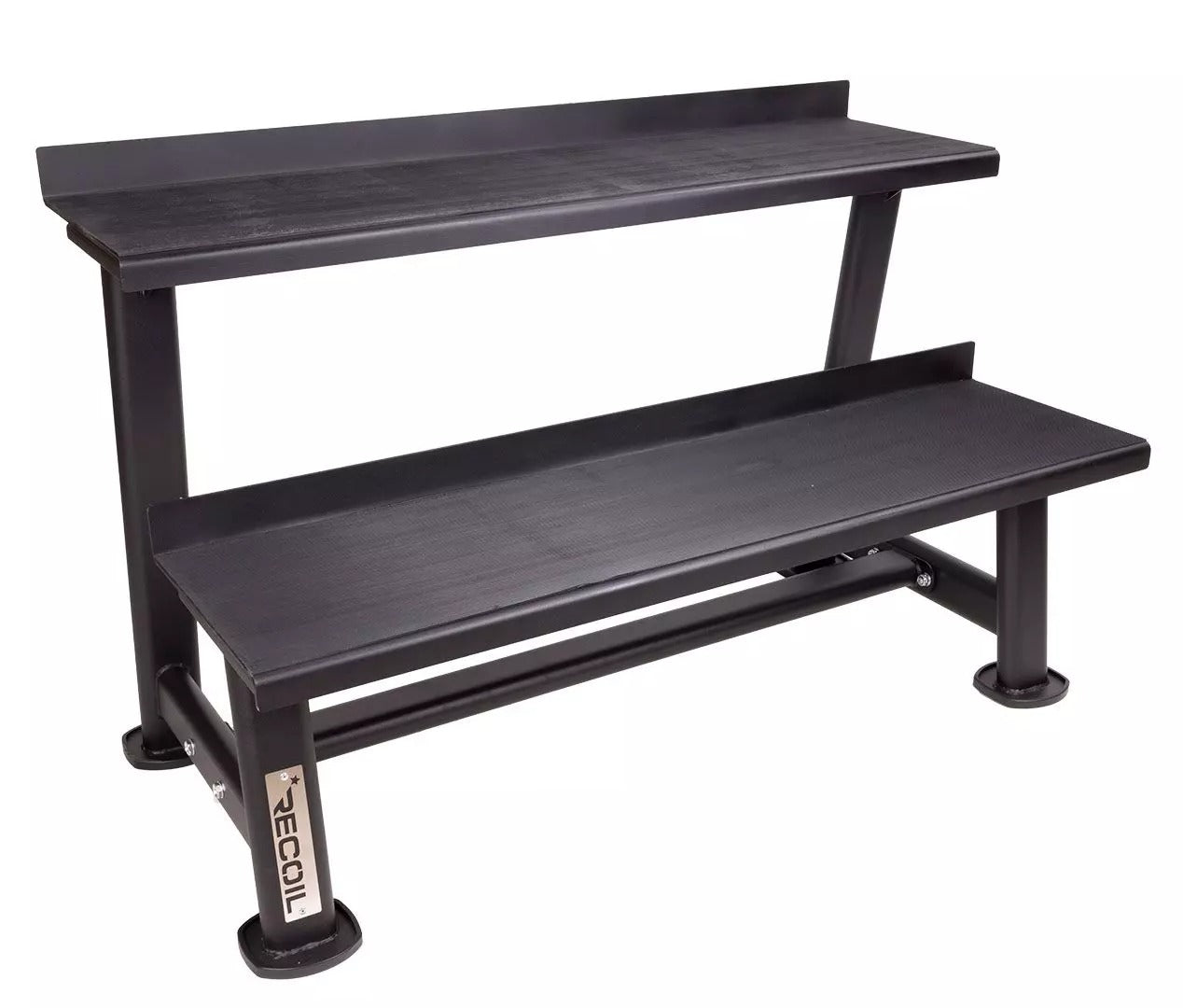 Teline hex-käsipainoille ja kahvakuulille – 2 tasoa – Recoil