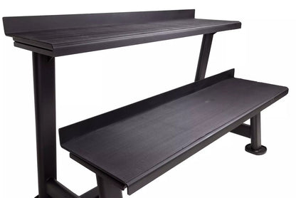 Teline hex-käsipainoille ja kahvakuulille – 2 tasoa – Recoil