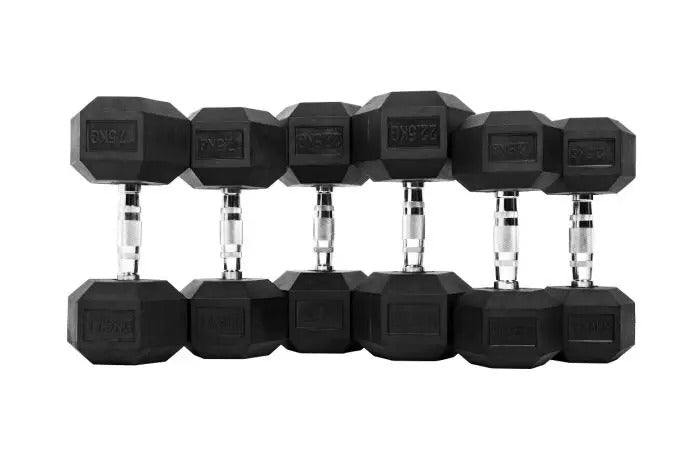 Hexagon-käsipainot 2,5 - 50 kg - Recoil