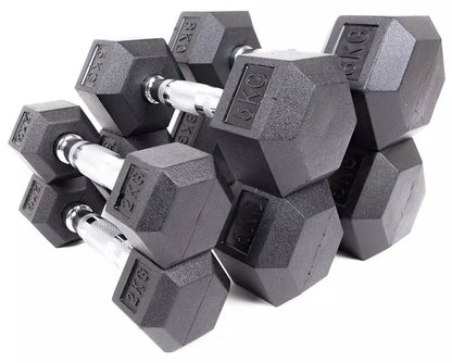 Hexagon-käsipainot 1–10 kg käsipainotelineellä - Recoil