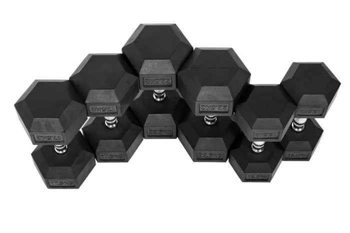 Hexagon-käsipainot 2,5 - 50 kg - Recoil