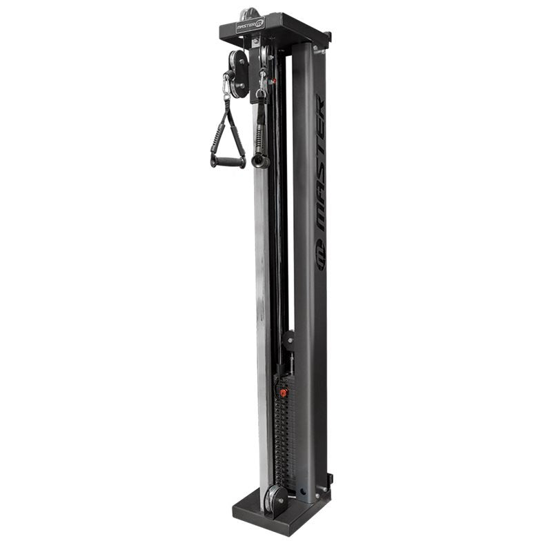 Master Fitness Taljalaite – Seinään kiinnitettävä, Teräs, Musta