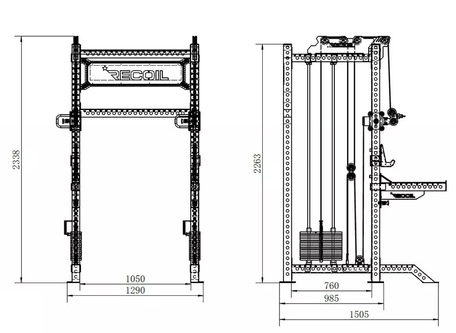 Multirack PRO – Recoil