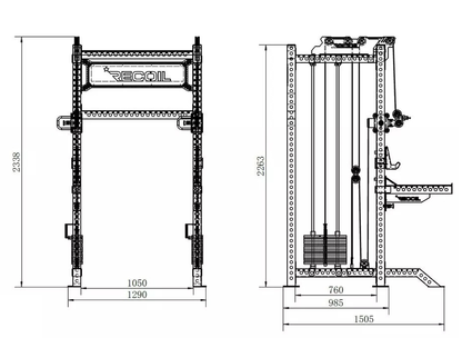 Multirack PRO – Recoil