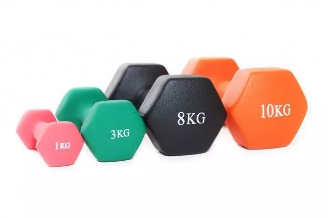 Neopreenikäsipaino 1-10 kg