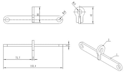 2 to 1 -kaapeliadapteri – Recoil