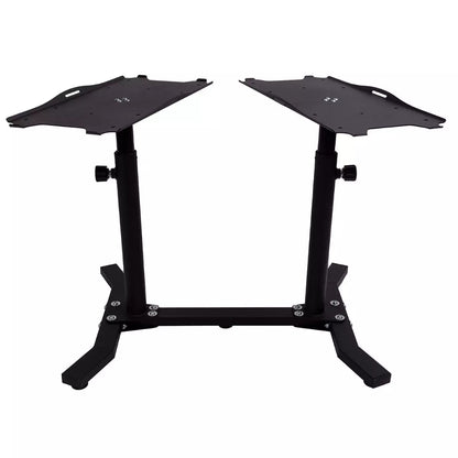 Recoil Käsipainoteline Säädettäville Painoille – Teräs, Musta