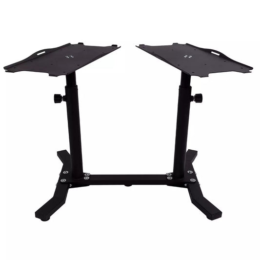 Recoil Käsipainoteline Säädettäville Painoille – Teräs, Musta